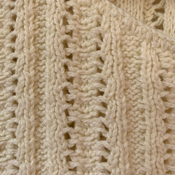 Bagatelle pale yellow cotton sweater - Picture 3 of 3